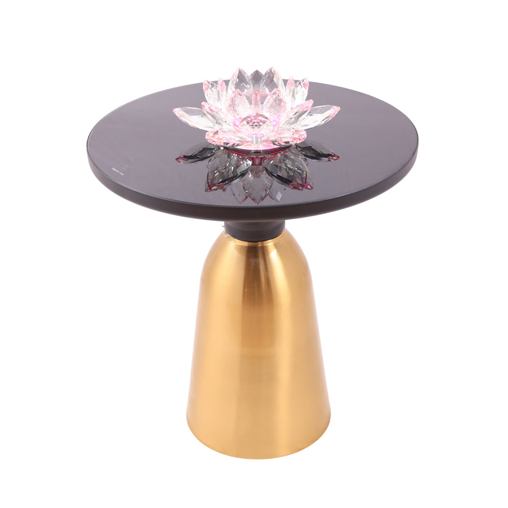 Table, stainless steel, 50×50cm Bronze - ترابيزه، استالس ستيل، 50×50 سم برونز